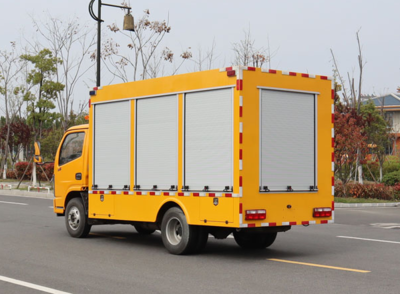 東風多利卡D6單排1000方救險車(藍牌)|1000方救險車|產品|搶險車|排水車|救險車|電源車|排澇車|程力救險車廠家